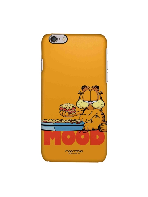 

macmerise Yellow & Red Lasagna Mood iPhone 6S Garfield Printed Back Cover