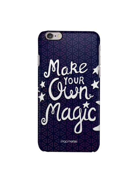 

macmerise Navy Blue & White Make Your Magic iPhone 6 Back Cover