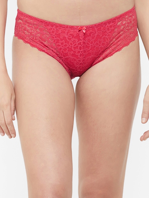 

Soie Women Pink Self-Design Lace Briefs FP-1611VIRTUAL