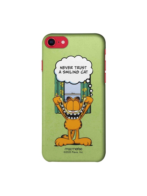 

macmerise Green & Orange Keep Smiling iPhone SE (2020) Back Cover