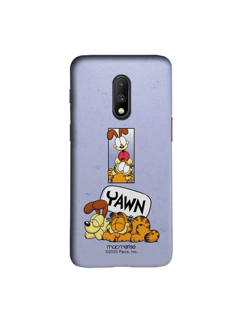 

macmerise Purple & Orange Bff for Life Printed OnePlus 7 Back Case
