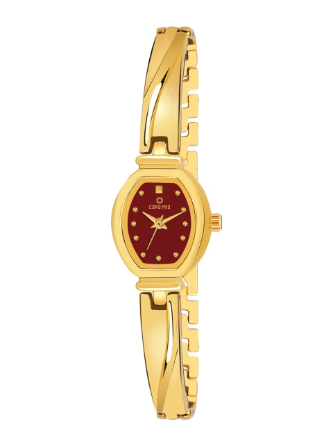 

CARA MIA Women Maroon Analogue Watch CR-LO508