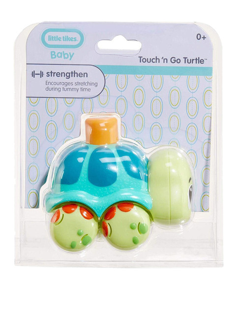 

Little Tikes Unisex Kids Green & Blue Touch N Go Turtle Action Figure Toy