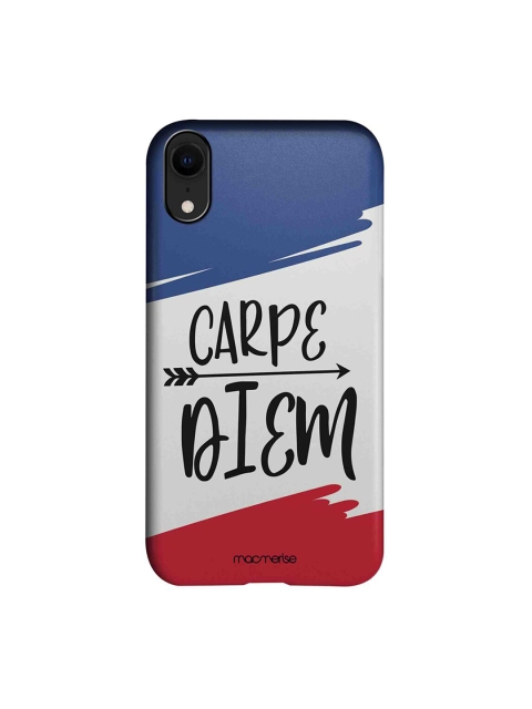 

macmerise Blue & Grey Carpe Diem iPhone XR Case