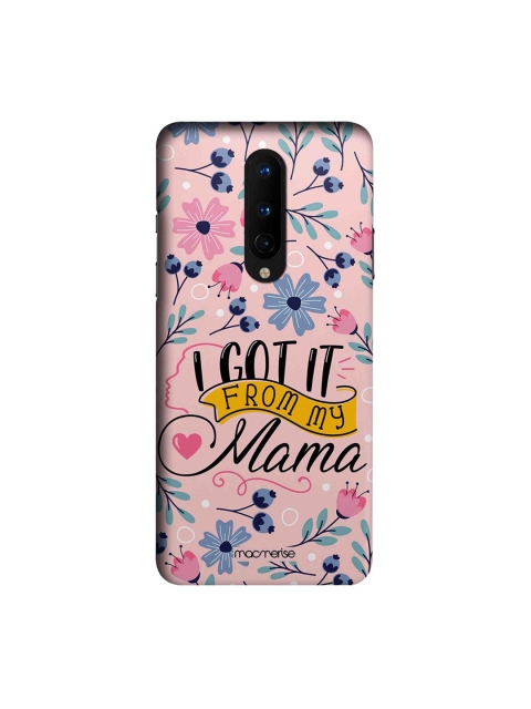 

macmerise Pink & Blue Macmerise Illustrations From My Mama OnePlus 8 Back case