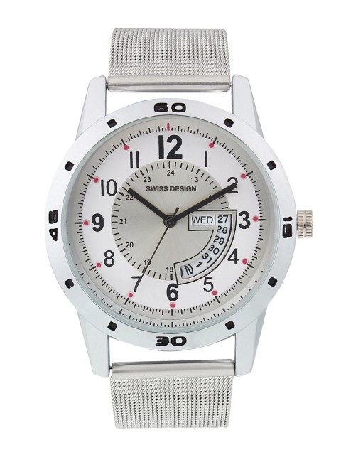 

Swiss Design Women White Analogue Watch