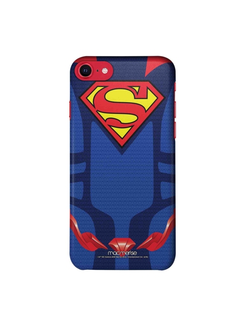 

macmerise Blue & Red Suit up Superman DC Comics iPhone SE (2020) Back Cover