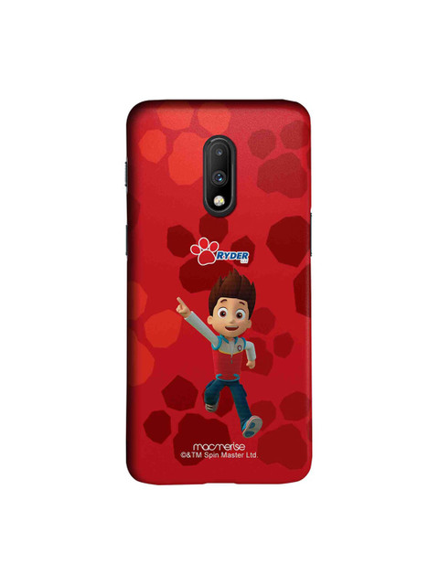 

macmerise Red & Blue Ryder Paw Patrol Printed OnePlus 7 Back Case