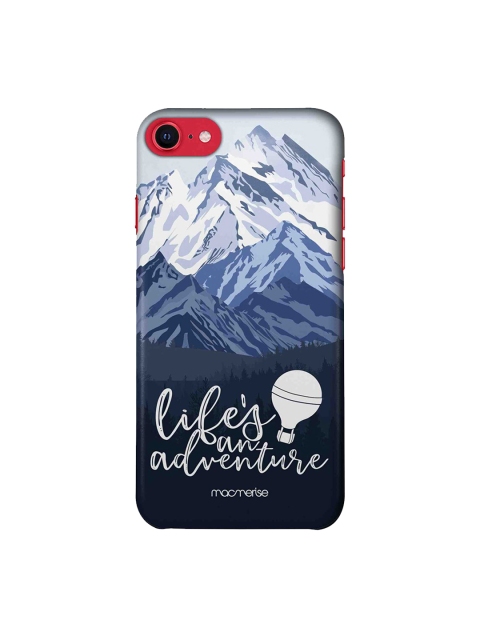 

macmerise Blue & Grey Life An Adventure iPhone SE 2020 Case