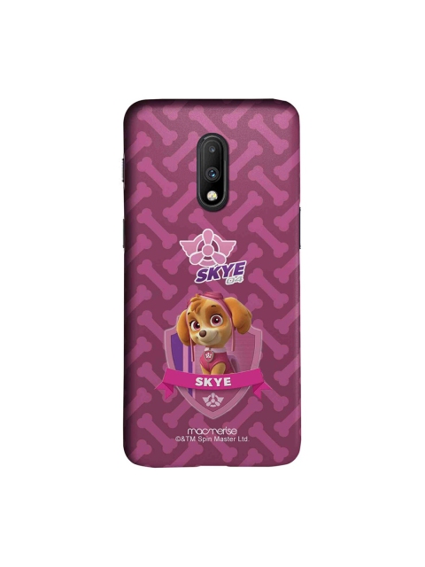 

macmerise Unisex Purple & Pink Skye Paw Patrol Printed OnePlus 7 Back Case