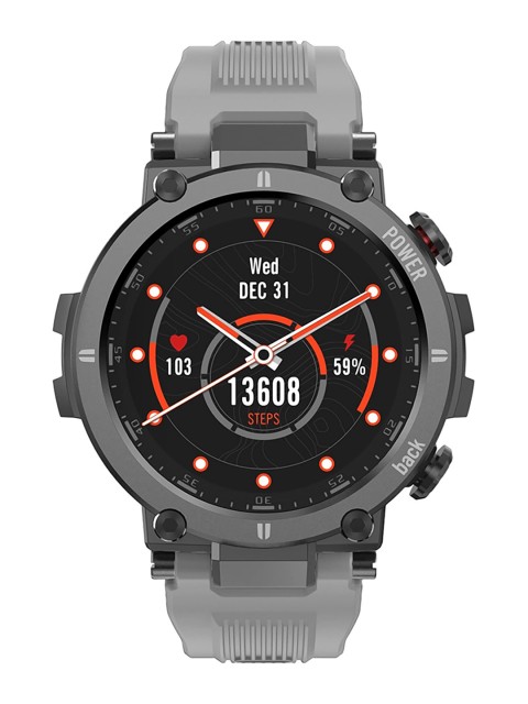 

OPTA Unisex Black & Grey SB-216 Bluetooth Fitness Watch