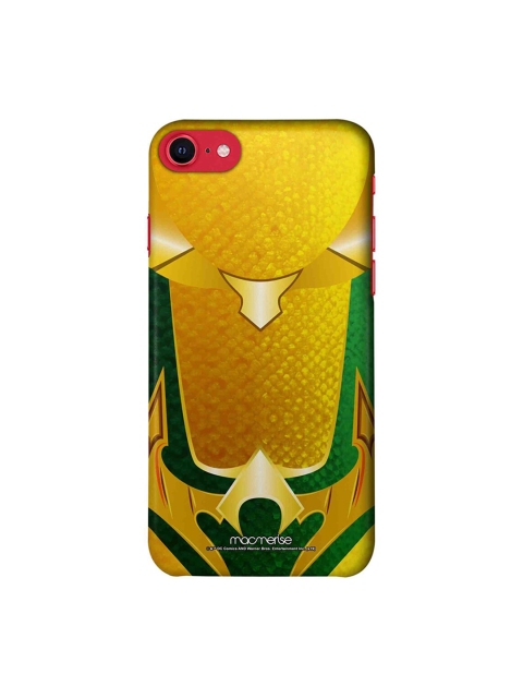 

macmerise Yellow & Green Suit Up Aquaman iPhone SE (2020) DC Comics Printed Back Cover