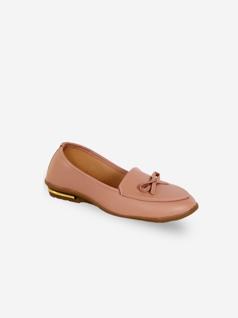 

YK Girls Pink Solid Ballerinas