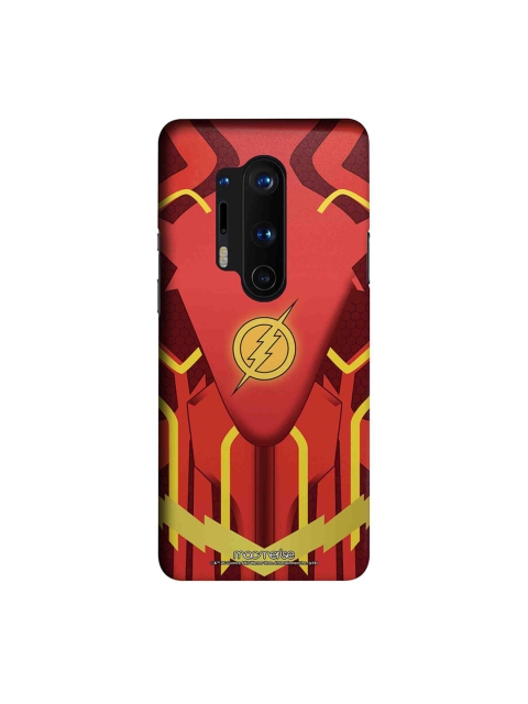 

macmerise Red & Maroon Suit Up Flash OnePlus 8 Pro Back Case