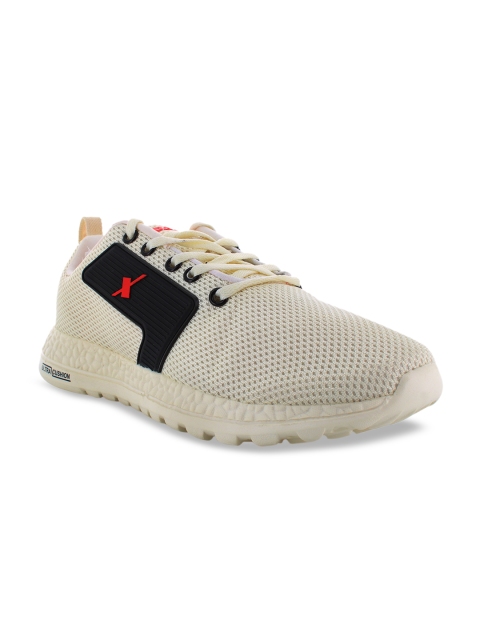 

Sparx Men Off-White Running Shoes