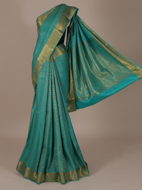 

Pothys Blue Woven Design Saree