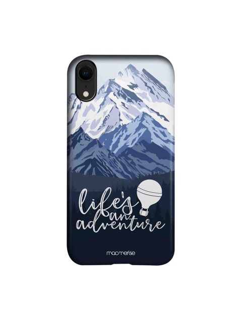 

macmerise Blue & Grey Life An Adventure iPhone XR Case