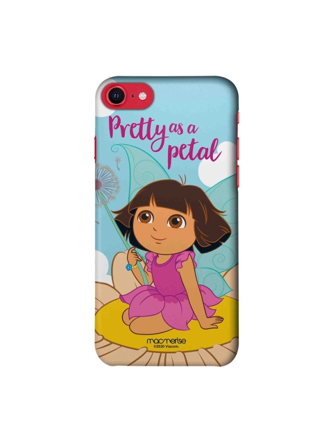 

macmerise Blue & Pink Pretty Dora iPhone SE (2020) Printed Back Cover