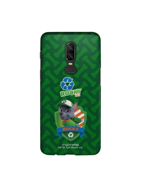 

macmerise Green & Blue Rocky Paw Patrol OnePlus 6 Back Case