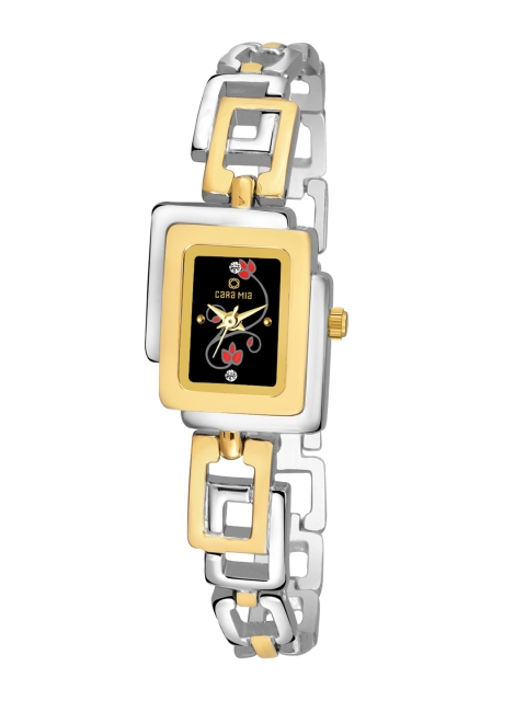 

CARA MIA Women Black Analogue Watch