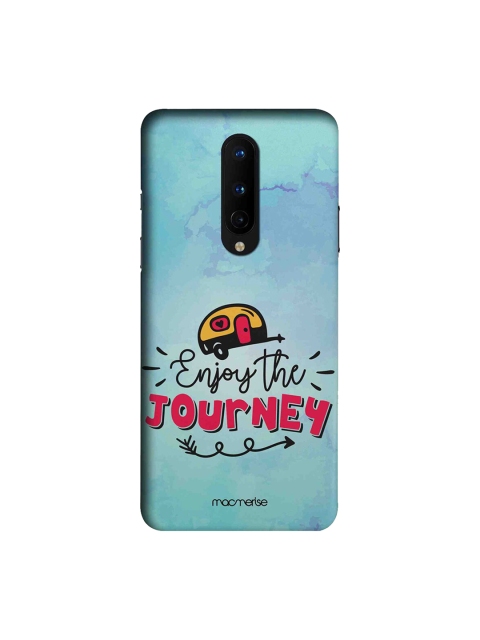 

macmerise Blue & Red Macmerise Illustrations Enjoy The Journey OnePlus 8 Back Case