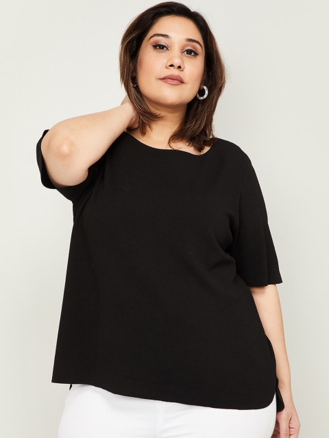 

nexus Women Black Solid Top