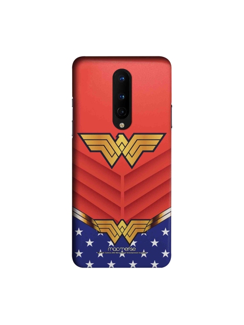 

macmerise Red & Blue DC Comics Suit Up Wonder Woman OnePlus 8 Case