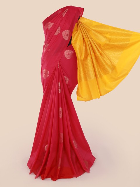 

Pothys Pink Woven Design Saree