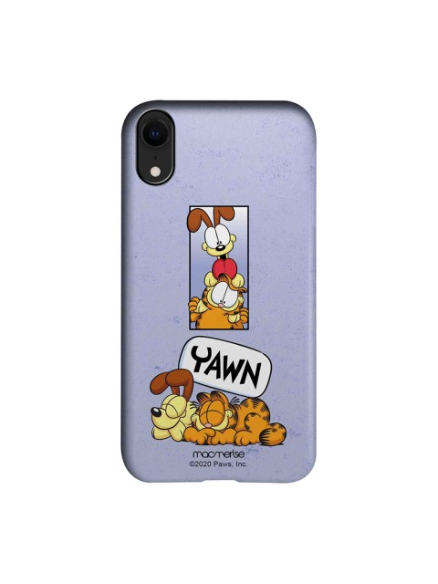 

macmerise Lavender & Brown Bff for Life Garfield iPhone XR Back Cover