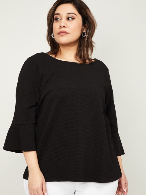 

nexus Women Black Solid Top