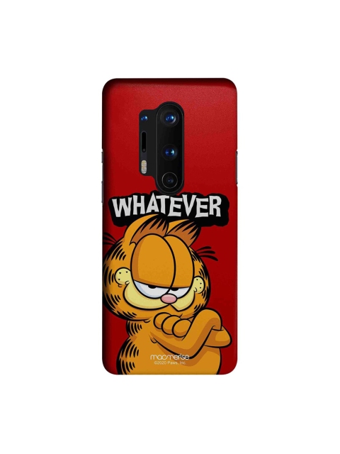 

macmerise Brown & Yellow Yeah Whatever OnePlus 8 Pro Back Cover