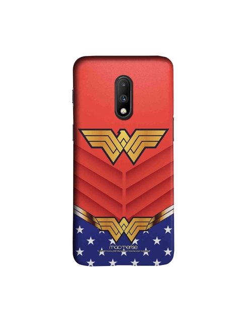 

macmerise Red & Blue Suit Up Wonder Woman OnePlus 7 Back Case