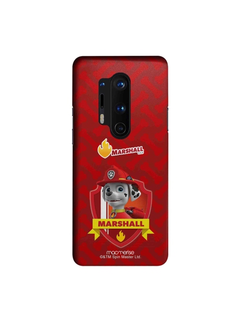 

macmerise Red & Yellow Marshall Paw Patrol Printed OnePlus 8 Pro Back Case, Multi