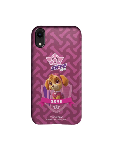 

macmerise Pink & Purple Skye Paw Patrol iPhone XR Case
