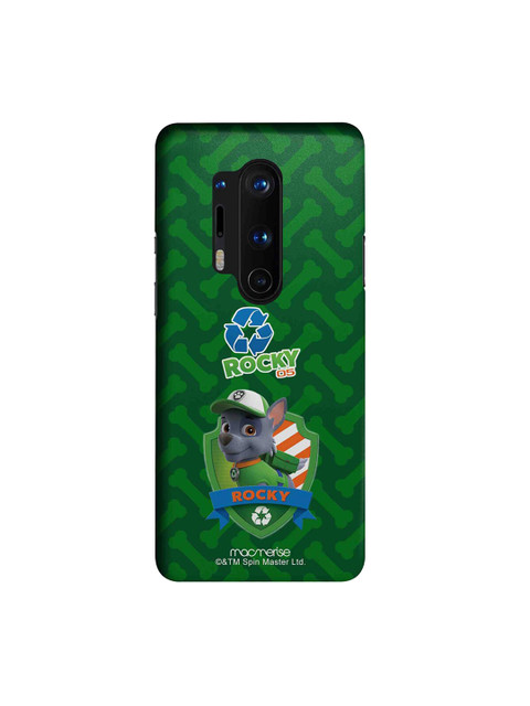 

macmerise Green & Blue Cartoon Characters Rocky Paw Patrol OnePlus 8 Pro Back Case