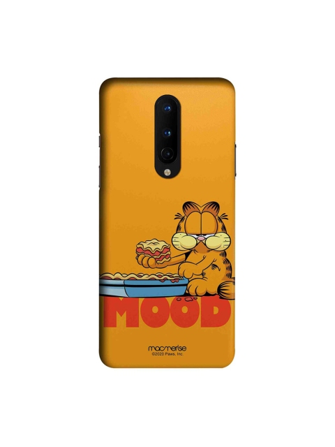 

macmerise Unisex Orange & Red Lasagna Mood OnePlus 8 Back Cover