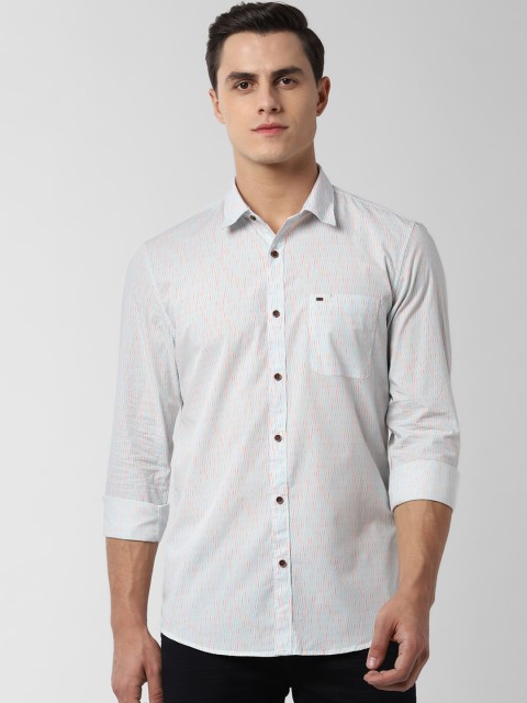 

Peter England Casuals Men Multicoloured Slim Fit Printed Casual Shirt, Multi