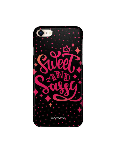 

macmerise Black & Pink Sweet And Sassy iPhone 8 Case