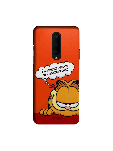 

macmerise Orange & White Friday Garfield OnePlus 8 Case