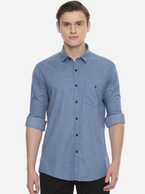 

Louis Philippe Sport Men Blue Slim Fit Solid Casual Shirt