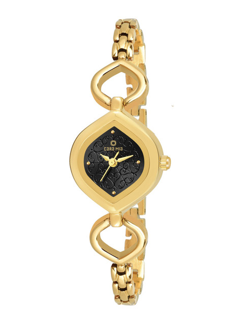 

CARA MIA Women Black Analogue Watch