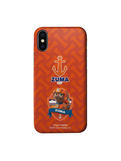 

macmerise Orange Zuma Paw Patrol iPhone XS Printed Back Cover
