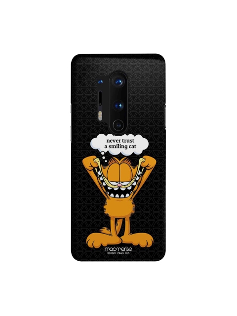 

macmerise Black & Brown Smiling Garfield OnePlus 8 Pro Back Case