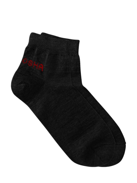 

Kosha Women Black Solid Ankle-Length Socks