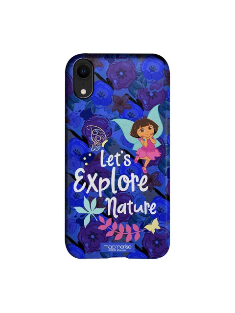 

macmerise Blue & Pink Explore with Dora Printed iPhone XR Back Case
