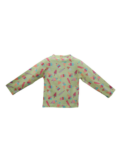 

Mish Organic Girls Yellow Printed Organic Cotton Top