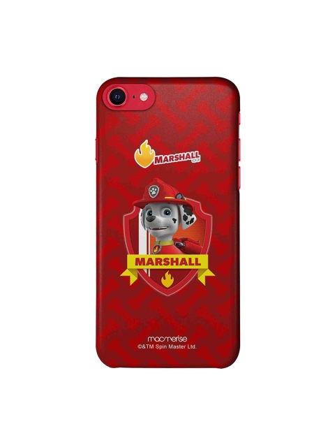 

macmerise Red & Yellow Marshall Paw Patrol iPhone SE (2020) Back Cover