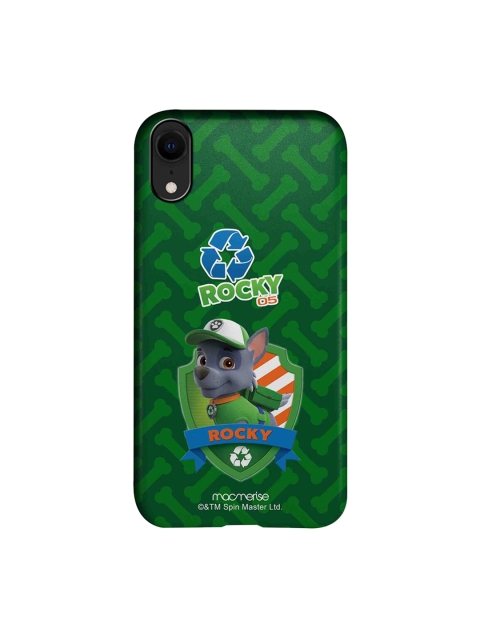 

macmerise Green & Blue Rocky Paw Patrol iPhone XR Case