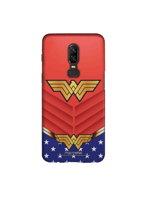 

macmerise Red & Blue Suit Up Wonder Woman OnePlus 6 Back Case