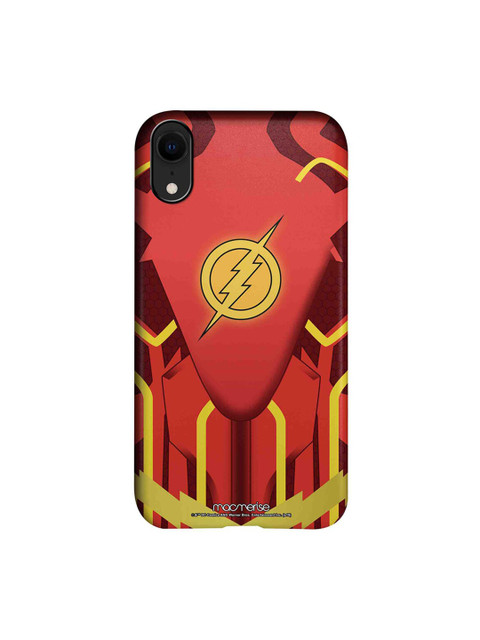 

macmerise Red & Yellow Suit up Flash DC Comics iPhone XR Back Cover
